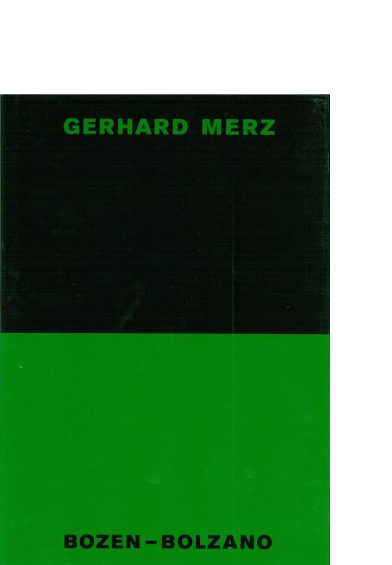 Gerhard Merz. Bozen-Bolzano